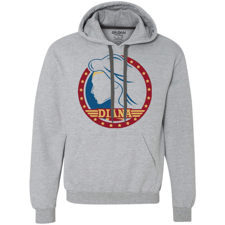 Sweatshirts Sport Grey / S Diana Premium Fleece Hoodie