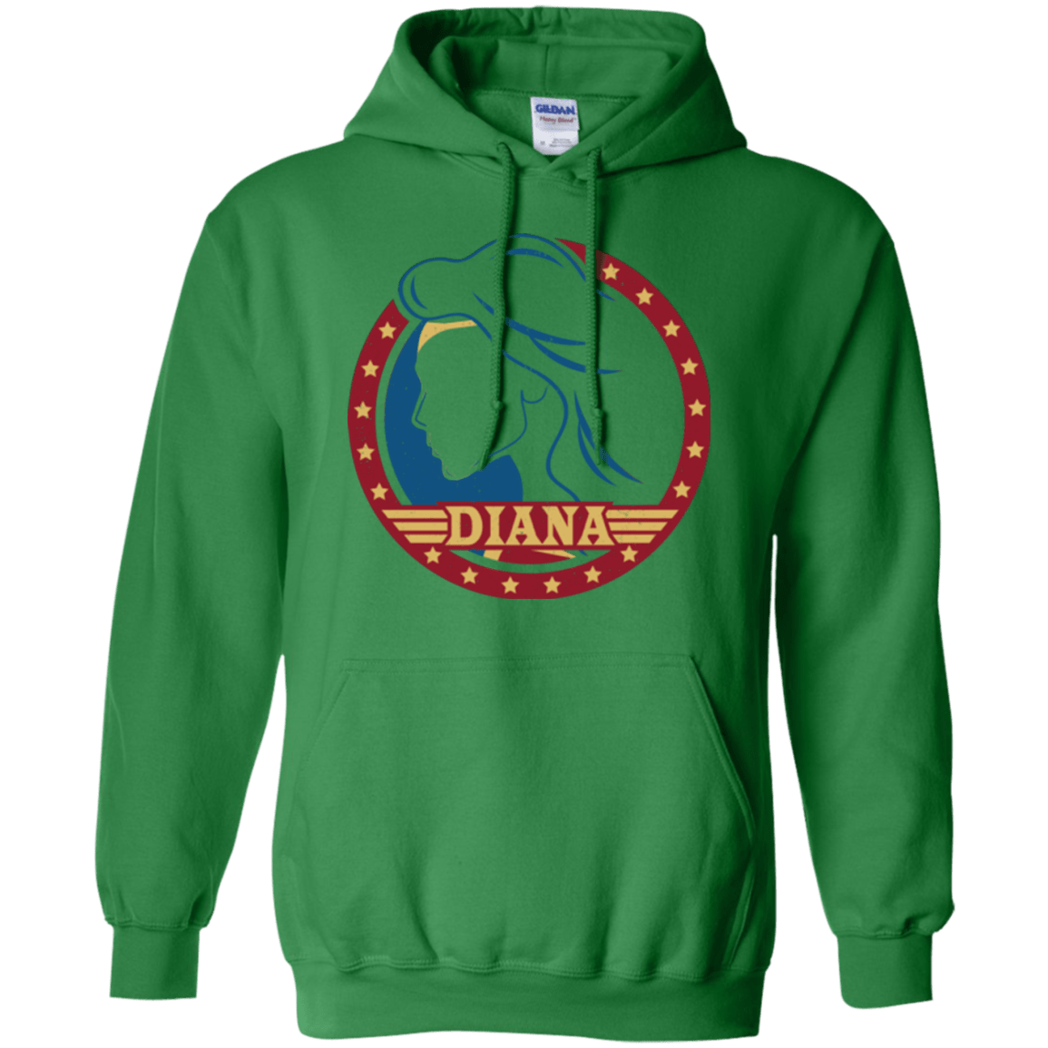 Sweatshirts Irish Green / S Diana Pullover Hoodie