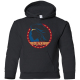 Sweatshirts Black / YS Diana Youth Hoodie