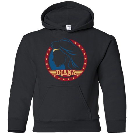 Sweatshirts Black / YS Diana Youth Hoodie