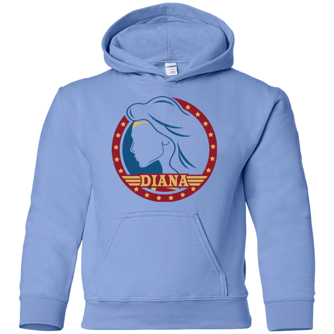 Sweatshirts Carolina Blue / YS Diana Youth Hoodie