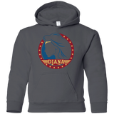 Sweatshirts Charcoal / YS Diana Youth Hoodie
