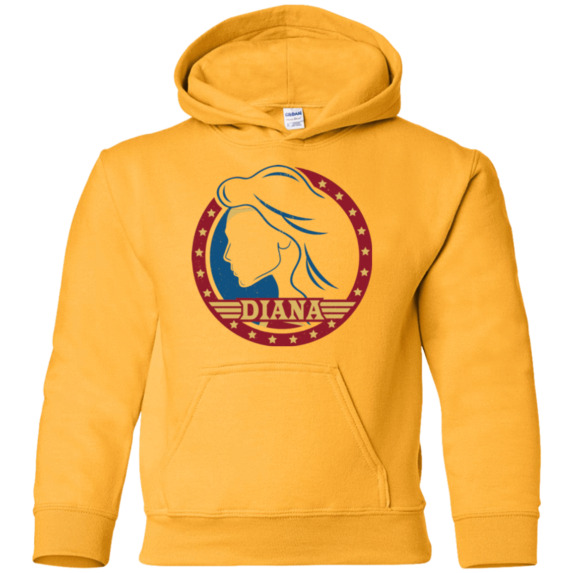 Sweatshirts Gold / YS Diana Youth Hoodie