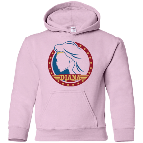 Sweatshirts Light Pink / YS Diana Youth Hoodie