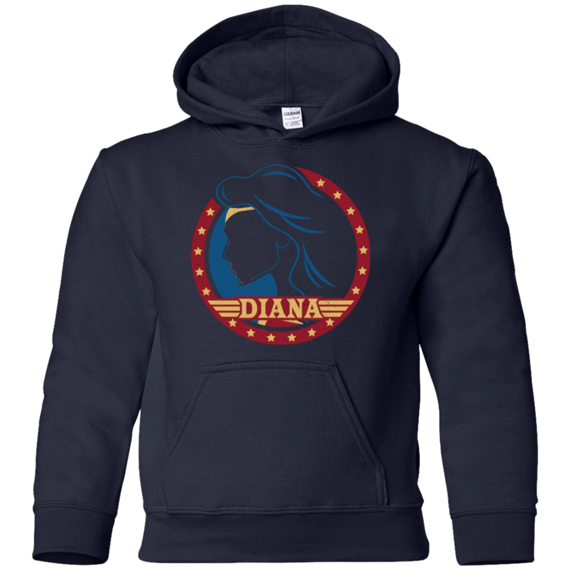 Sweatshirts Navy / YS Diana Youth Hoodie