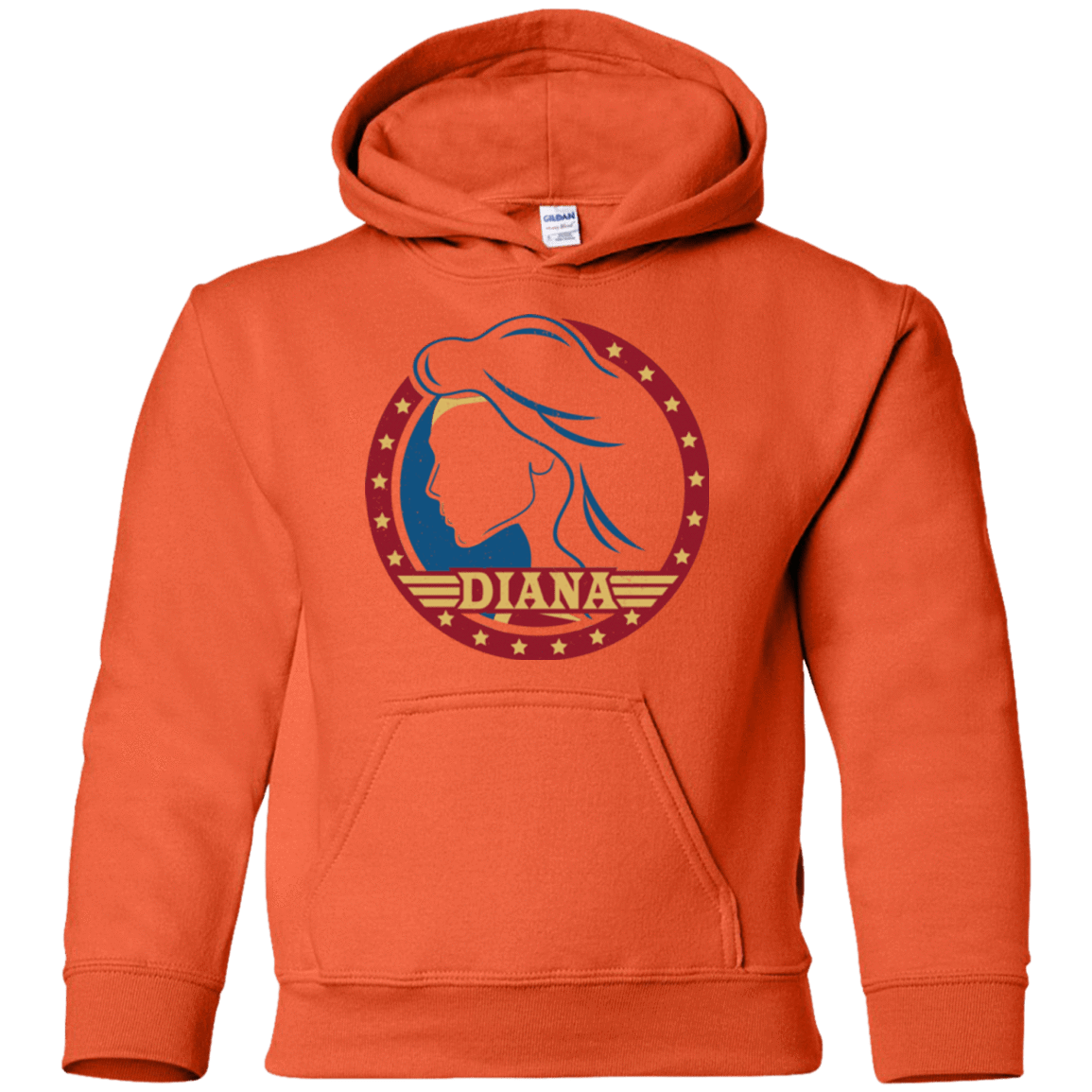 Sweatshirts Orange / YS Diana Youth Hoodie