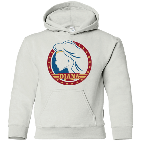 Sweatshirts White / YS Diana Youth Hoodie