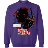 Sweatshirts Purple / S Dick Merc Crewneck Sweatshirt
