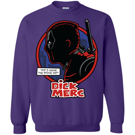 Sweatshirts Purple / S Dick Merc Crewneck Sweatshirt