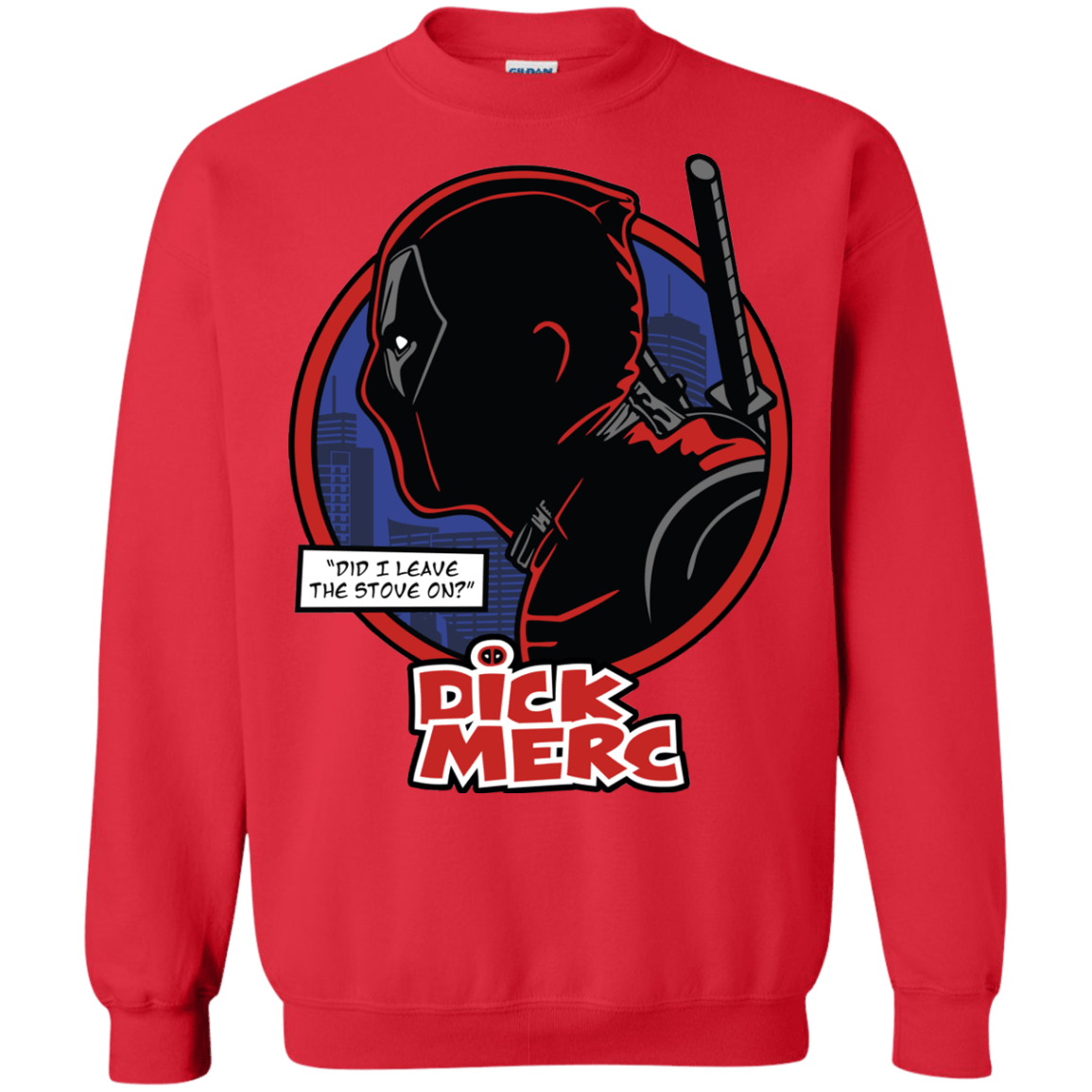 Sweatshirts Red / S Dick Merc Crewneck Sweatshirt