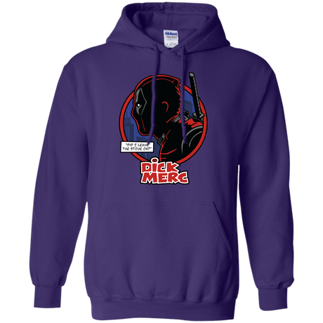 Sweatshirts Purple / S Dick Merc Pullover Hoodie