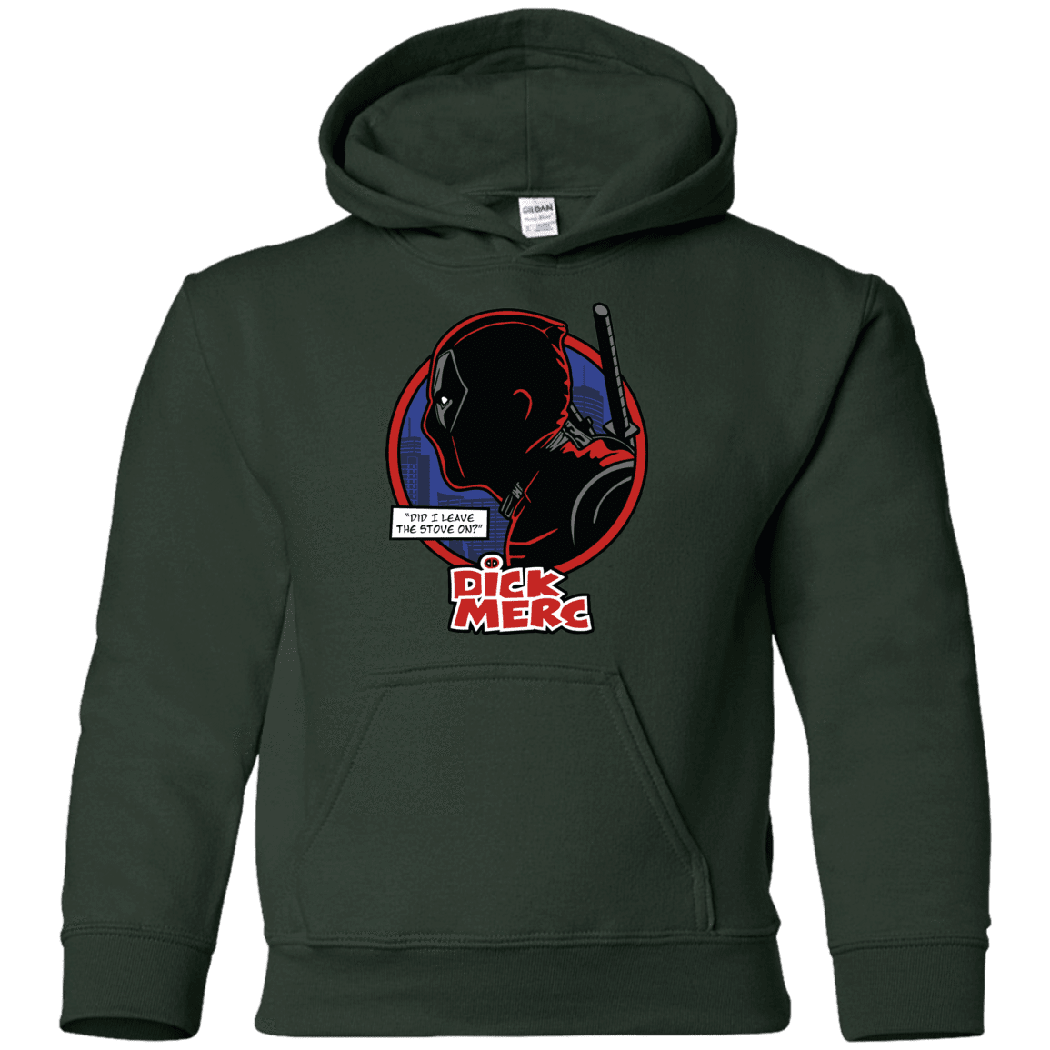 Sweatshirts Forest Green / YS Dick Merc Youth Hoodie