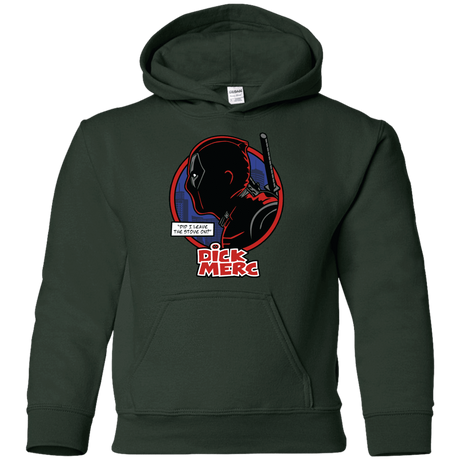 Sweatshirts Forest Green / YS Dick Merc Youth Hoodie