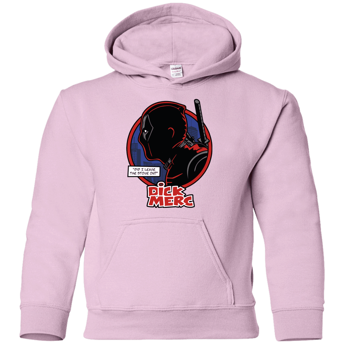 Sweatshirts Light Pink / YS Dick Merc Youth Hoodie