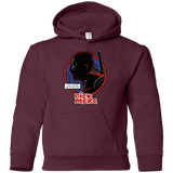 Sweatshirts Maroon / YS Dick Merc Youth Hoodie