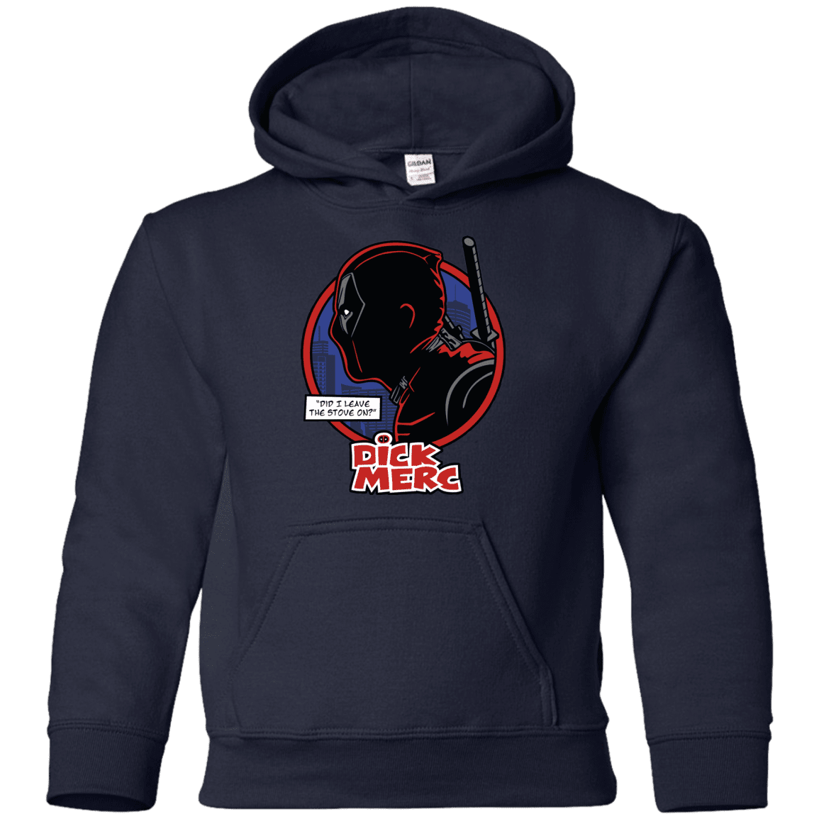 Sweatshirts Navy / YS Dick Merc Youth Hoodie