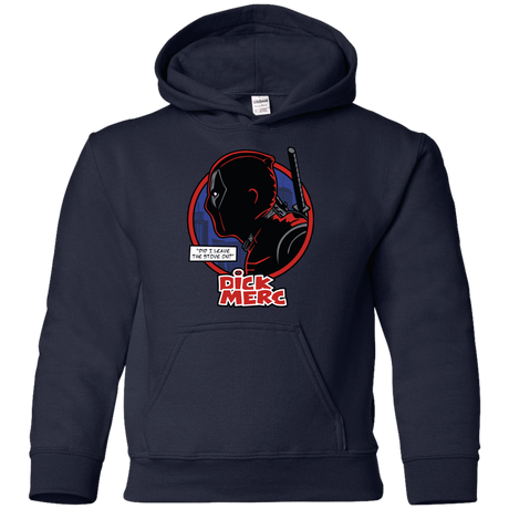 Sweatshirts Navy / YS Dick Merc Youth Hoodie