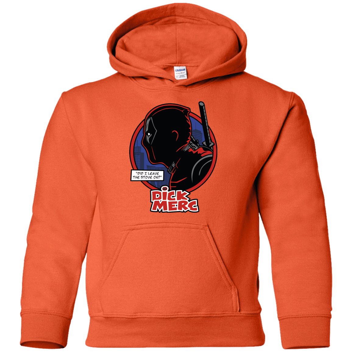 Sweatshirts Orange / YS Dick Merc Youth Hoodie