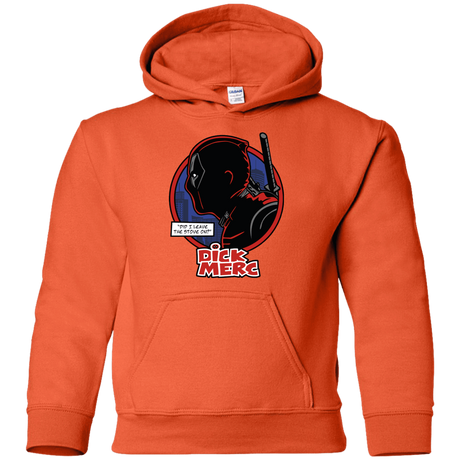 Sweatshirts Orange / YS Dick Merc Youth Hoodie