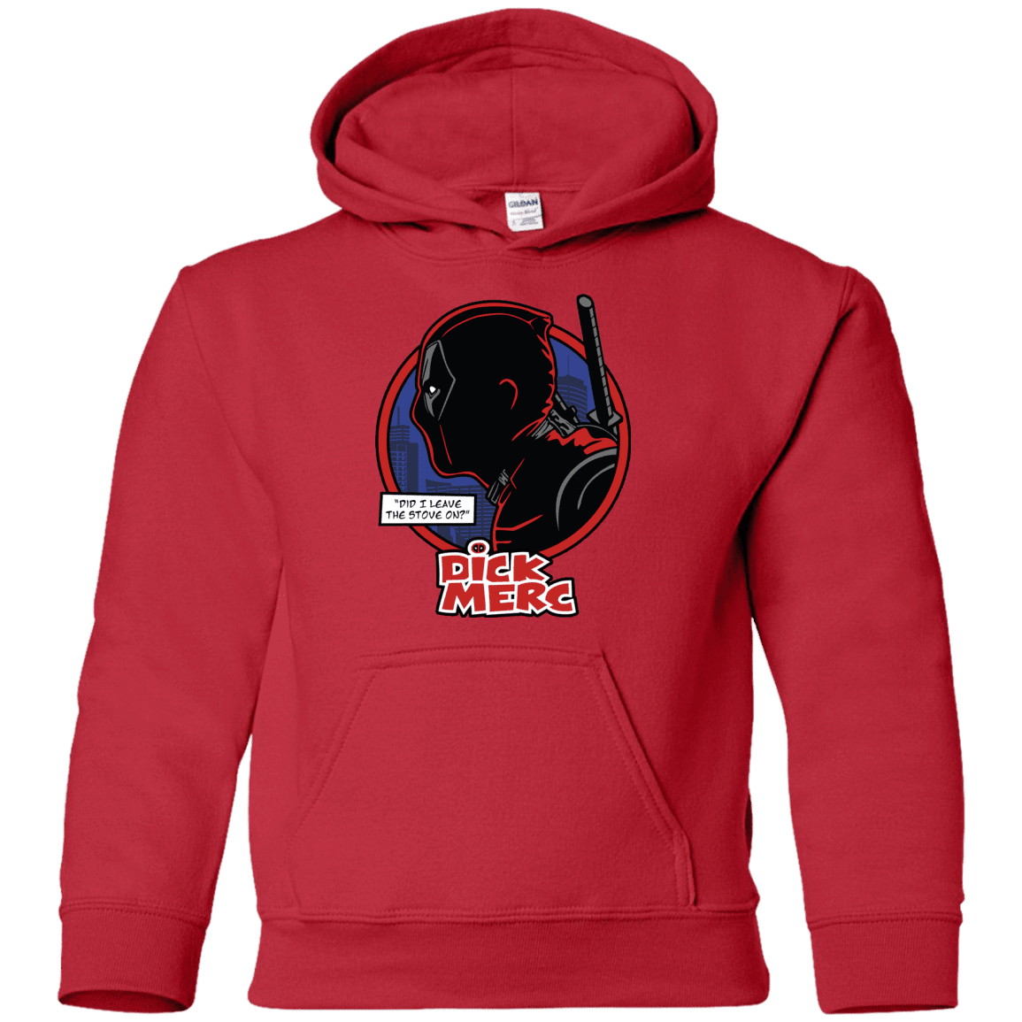 Sweatshirts Red / YS Dick Merc Youth Hoodie