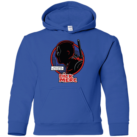 Sweatshirts Royal / YS Dick Merc Youth Hoodie
