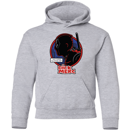 Sweatshirts Sport Grey / YS Dick Merc Youth Hoodie