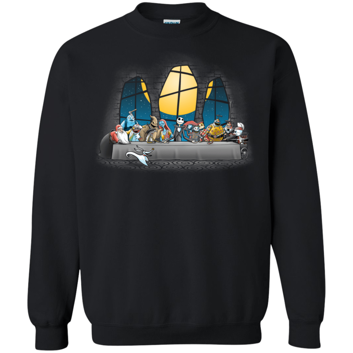 Sweatshirts Black / S Dinner Before Christmas Crewneck Sweatshirt