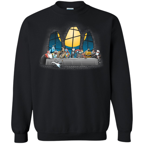 Sweatshirts Black / S Dinner Before Christmas Crewneck Sweatshirt