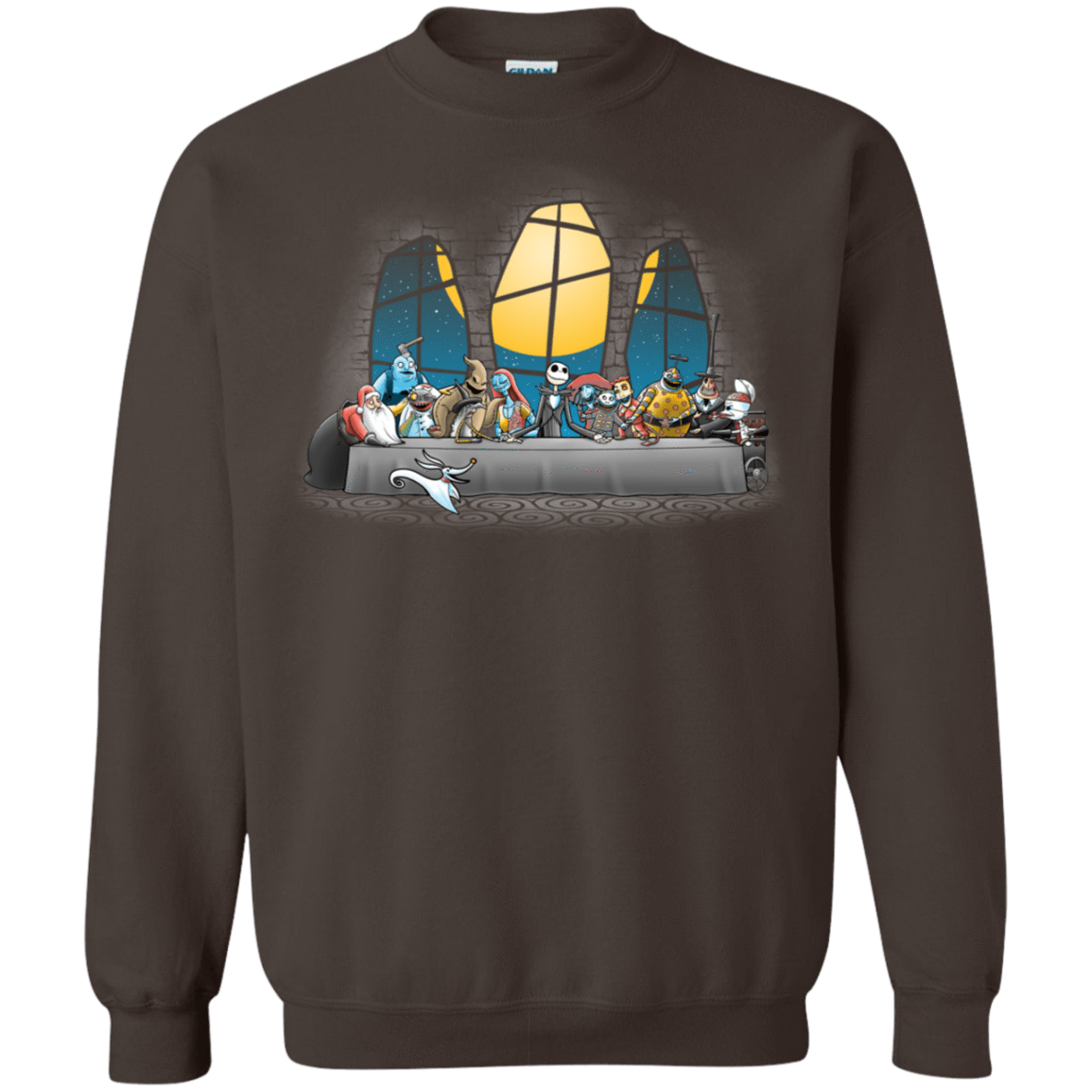 Sweatshirts Dark Chocolate / S Dinner Before Christmas Crewneck Sweatshirt