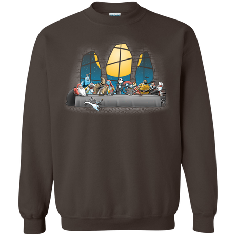 Sweatshirts Dark Chocolate / S Dinner Before Christmas Crewneck Sweatshirt