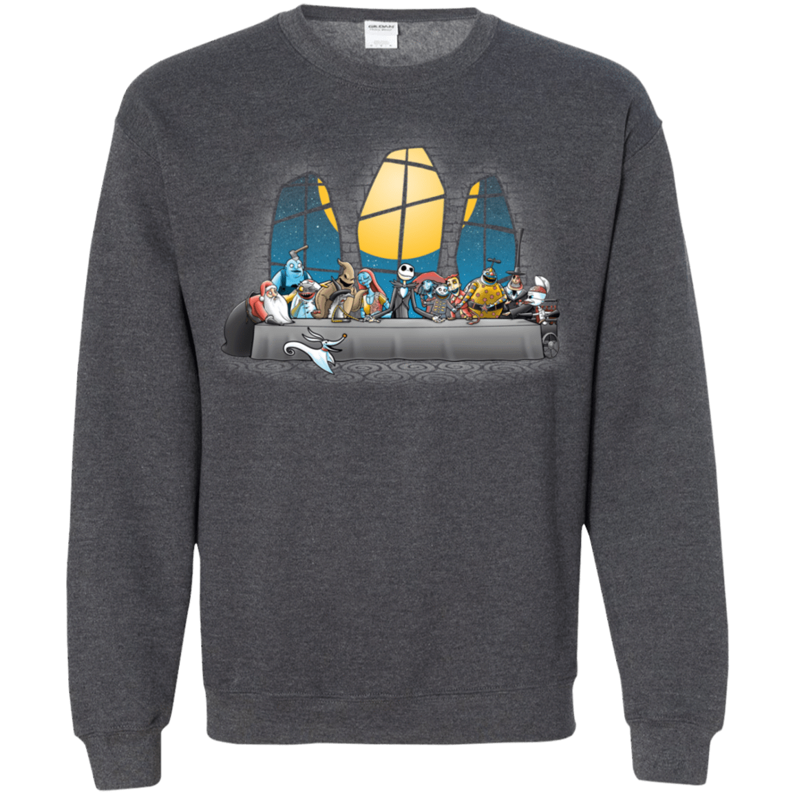 Sweatshirts Dark Heather / S Dinner Before Christmas Crewneck Sweatshirt