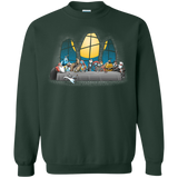 Sweatshirts Forest Green / S Dinner Before Christmas Crewneck Sweatshirt