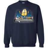 Sweatshirts Navy / S Dinner Before Christmas Crewneck Sweatshirt