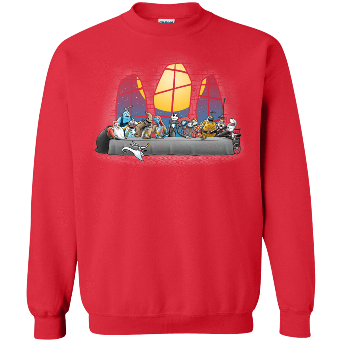 Sweatshirts Red / S Dinner Before Christmas Crewneck Sweatshirt