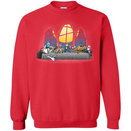 Sweatshirts Red / S Dinner Before Christmas Crewneck Sweatshirt