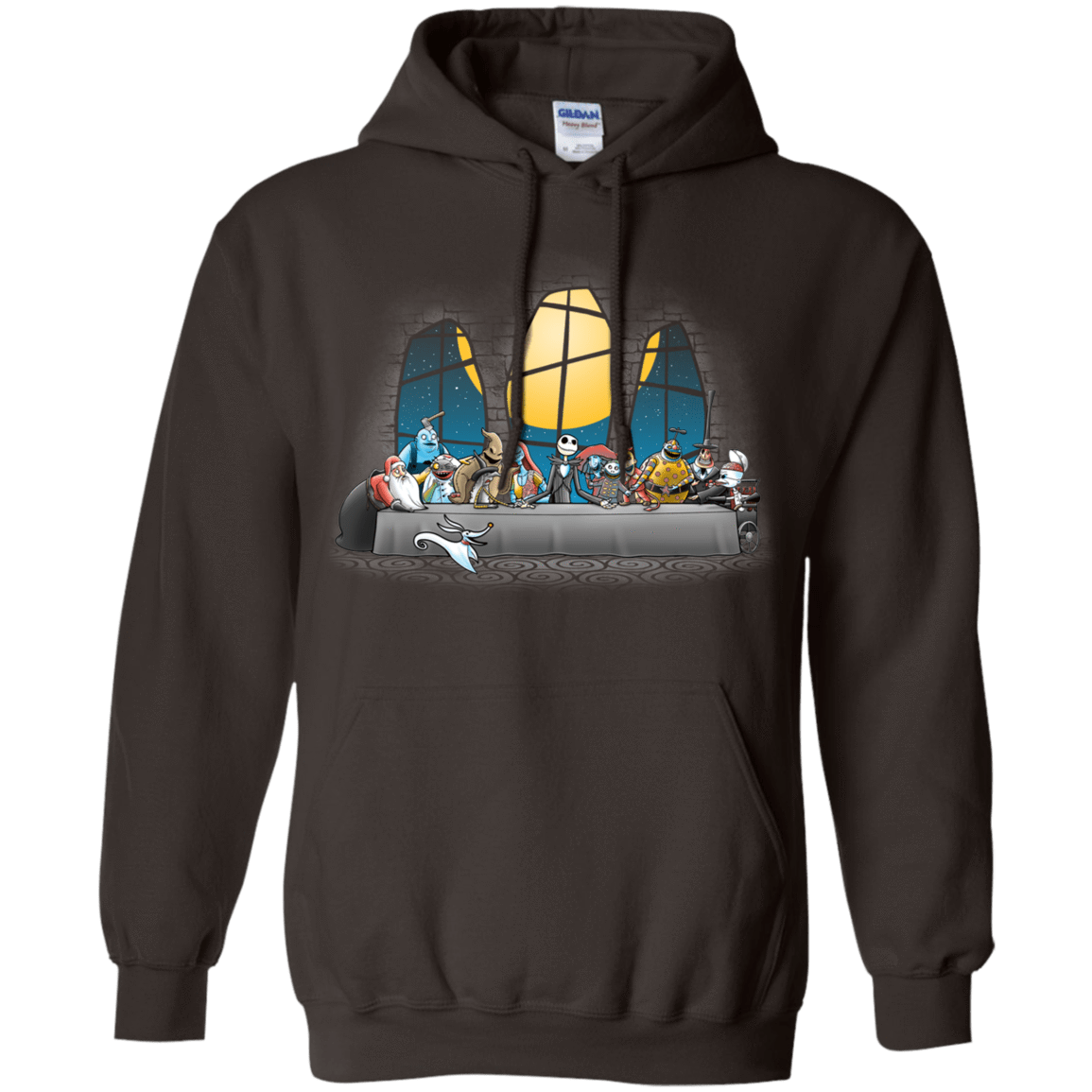 Sweatshirts Dark Chocolate / S Dinner Before Christmas Pullover Hoodie