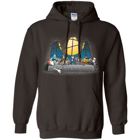 Sweatshirts Dark Chocolate / S Dinner Before Christmas Pullover Hoodie