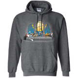 Sweatshirts Dark Heather / S Dinner Before Christmas Pullover Hoodie