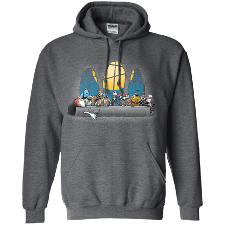 Sweatshirts Dark Heather / S Dinner Before Christmas Pullover Hoodie