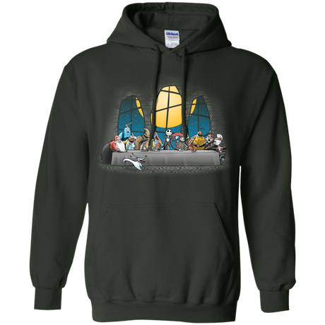 Sweatshirts Forest Green / S Dinner Before Christmas Pullover Hoodie