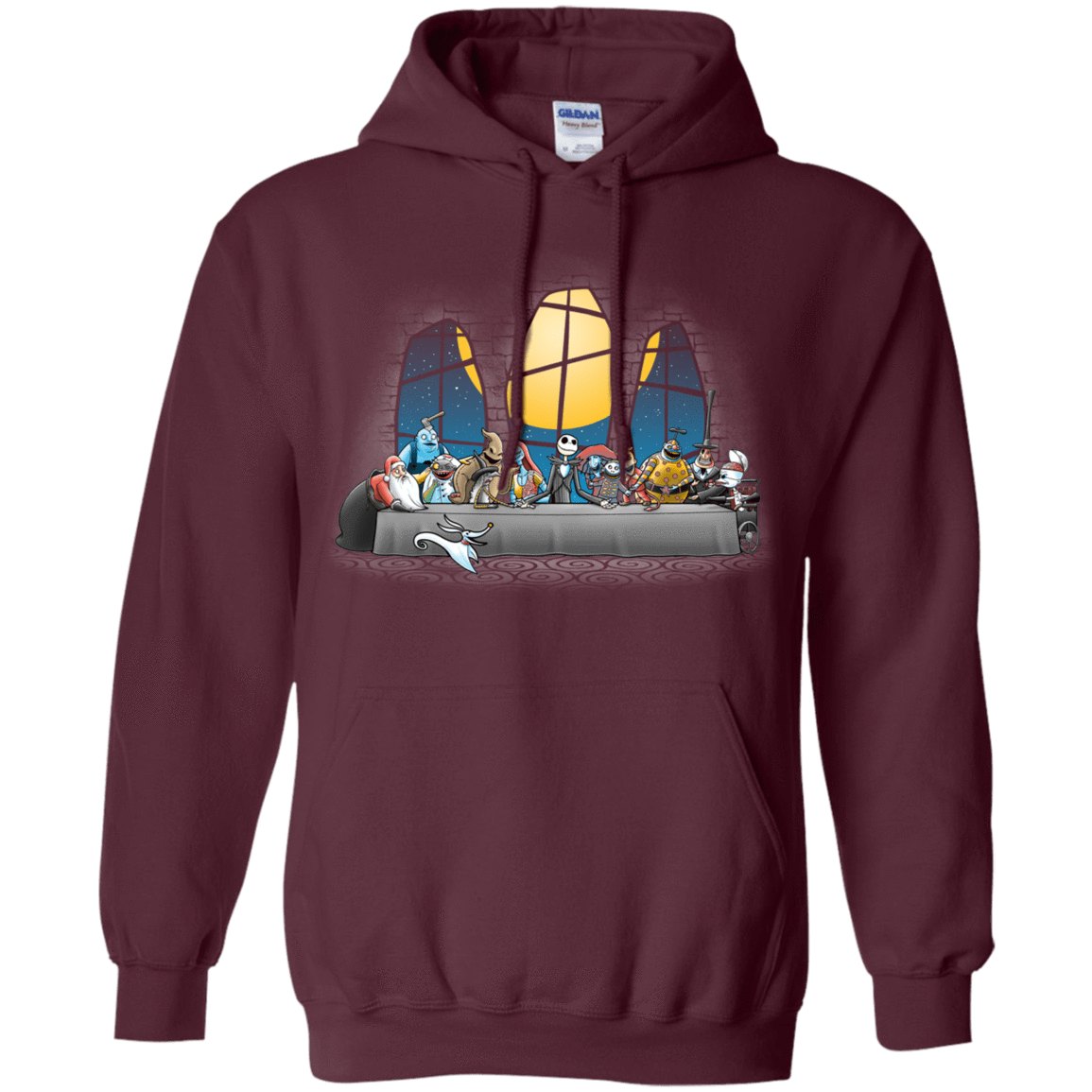 Sweatshirts Maroon / S Dinner Before Christmas Pullover Hoodie