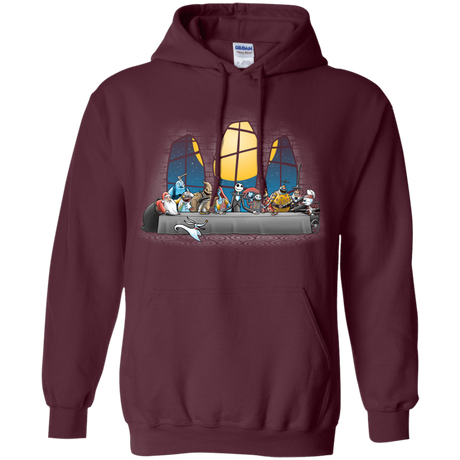 Sweatshirts Maroon / S Dinner Before Christmas Pullover Hoodie