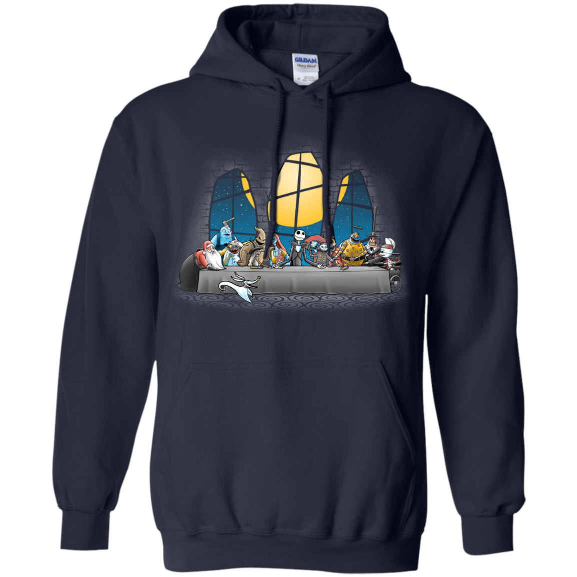 Sweatshirts Navy / S Dinner Before Christmas Pullover Hoodie