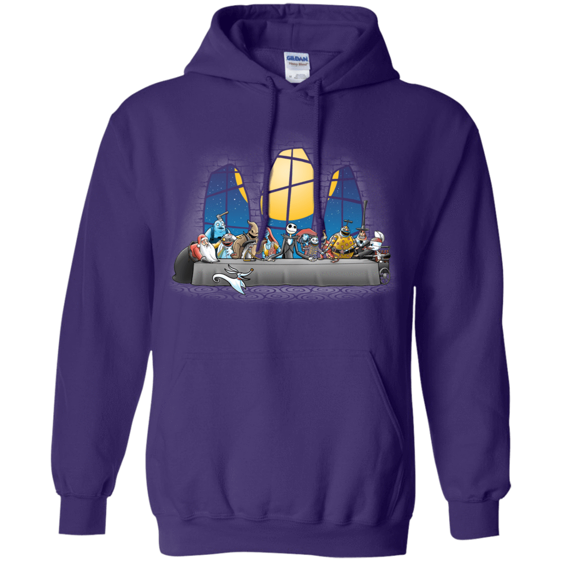 Sweatshirts Purple / S Dinner Before Christmas Pullover Hoodie