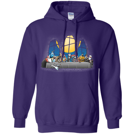 Sweatshirts Purple / S Dinner Before Christmas Pullover Hoodie