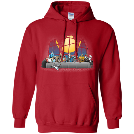 Sweatshirts Red / S Dinner Before Christmas Pullover Hoodie