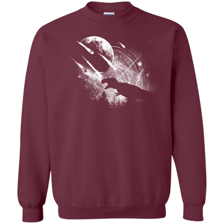 Sweatshirts Maroon / Small Dino death Crewneck Sweatshirt
