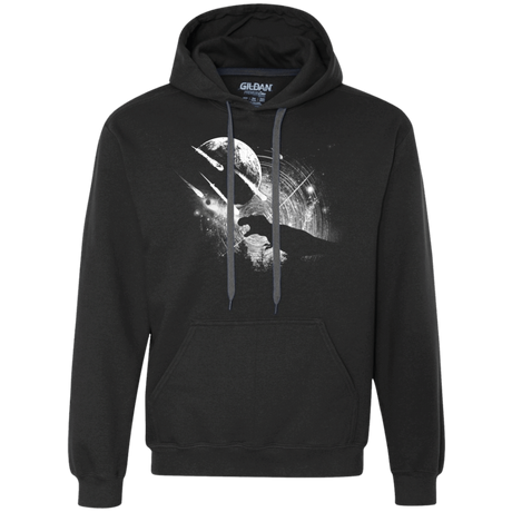 Sweatshirts Black / Small Dino death Premium Fleece Hoodie