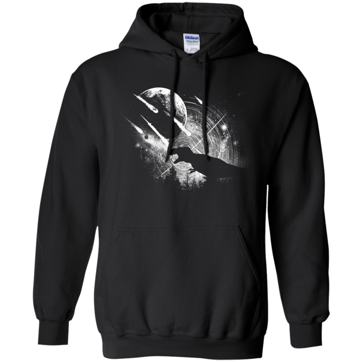 Sweatshirts Black / Small Dino death Pullover Hoodie