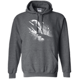 Sweatshirts Dark Heather / Small Dino death Pullover Hoodie